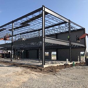 [Hot Item] Modern Prefab Steel Structure Building Prefabricated Warehouse/ Workshop/ Aircraft Hangar