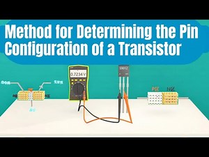Method for Determining the Pin Configuration of a transistor