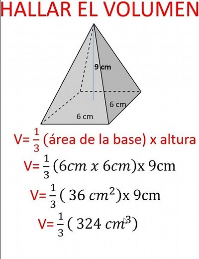 VOLUME OF A QUADRANGULAR PYRAMID #pyramid #volume #viralshorts #youtubeshorts