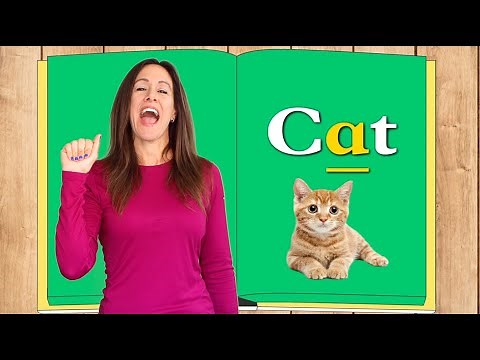 Learn to Read 3 Letter Word Letter Sound Phonics for Kids Reading is Easy Patty Shukla Sign Language