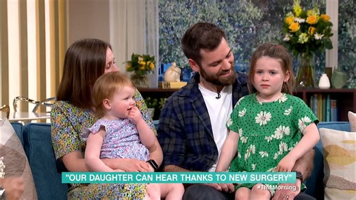 49K views · 212 reactions | Born deaf, Opal's journey to hearing began at just 18 months old when she became the first person in the world to take part in a pioneering gene therapy trial. She joins us alongside her family to tell the incredible story. #ThisMorning | This Morning | Facebook