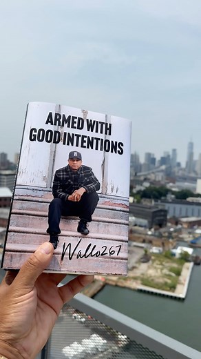 @wallo267 on Instagram: "In *Armed with Good Intentions*, Wallo267 dives deep into his life experiences, sharing the transformative journey that led him from incarceration to becoming a motivational figure and entrepreneur. The book explores the hardships he faced, including the challenges of growing up in North Philadelphia and spending twenty years in and out of the prison system. Wallo candidly reflects on how he was “armed with the wrong intentions” during his youth and how he shifted his mi