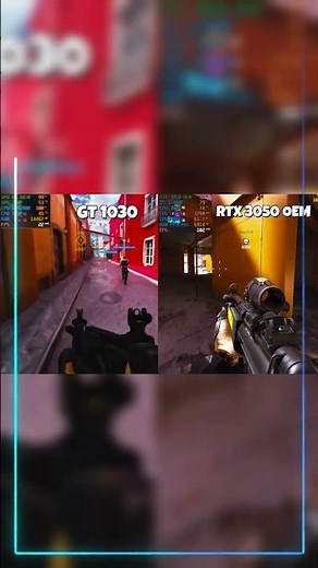 GT 1030 vs RTX 3050 The Finals From Foggy Glasses to Vision