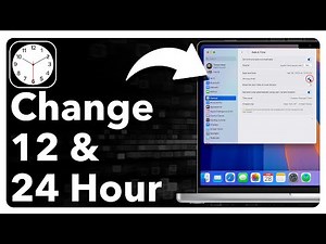 How To Change Between 12 Hour And 24 Hour Clock On Mac