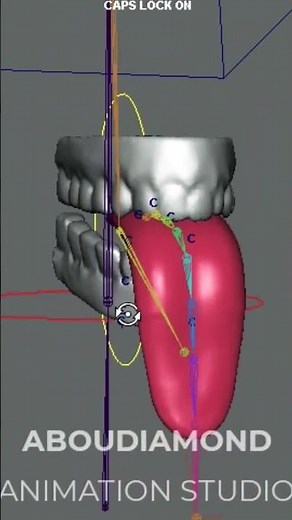 How to rig a tongue in Autodesk Maya