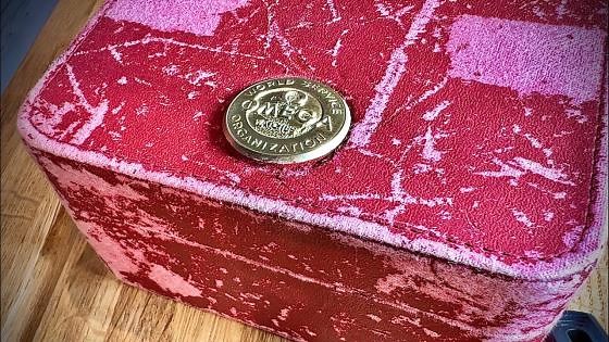 Restoring a vintage Omega watch box for the first time