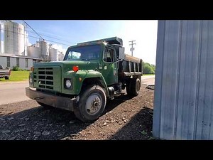 International dump truck
