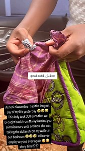 Nebz & Nyathira express frustration with their employee after she did this 🎥: @itsnyathii #nairobijuice | Nairobi Juice