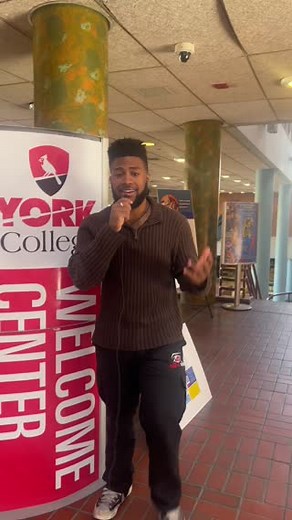 As students across the country accept their college offers this weekend, we checked with our students at the #YorkCollege Welcome Center about why they chose York. The answers...are perfection. Settle in for some much-needed laughs, fam! #WeAreOneYork #NDD | York College / CUNY
