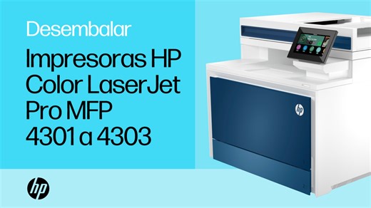 Impresora multifunción HP Color LaserJet Pro serie 4301-4303dw/fdn/fdw