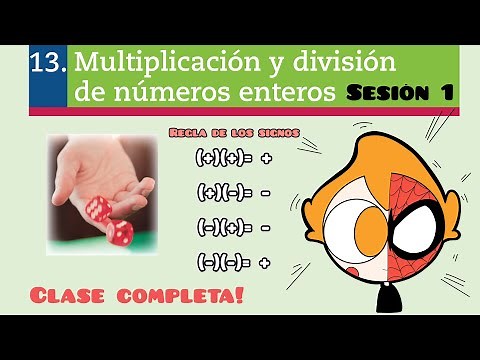 Mathematics 2. Sequence 13 - Multiplication and division of integers session 1