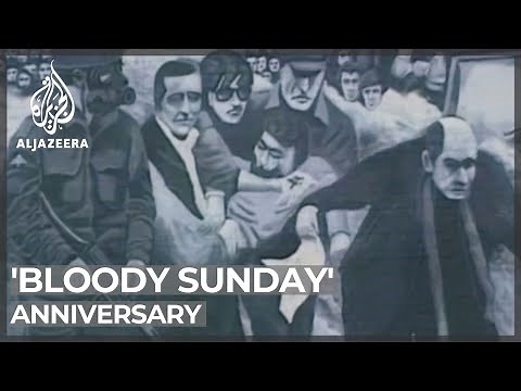 Northern Ireland marks 50 years since 'Bloody Sunday' killings