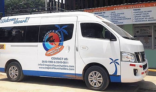 Santa Teresa to San Jose Airport - Shuttle Bus - $50 | Tropical Tours