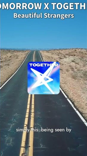 Lyrication — TOMORROW X TOGETHER: Beautiful Strangers #Shorts