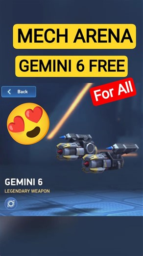 Gemini 6 FREE in Mech Arena (Working Method 2026)🥇| Mech Arena: Robot Showdown #mecharenapromocodes