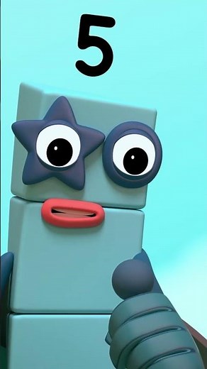 Colorful Math – Part 1 | Learn to Count from 1 to 5 | Numberblocks Spanish #shorts