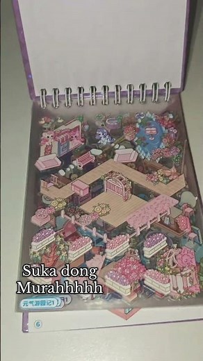 Micro Miniature Sticker Book Mini Purple Edition #stationarycollection #sticker #stickers #diy