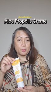 I have very dry skin that's why I always put on Aloe Propolis Creme to hydrate and protect my skin. #ouraloestory #aloeveragel #aloeveraproducts #foreverlivingproducts #aloepropoliscrem3 | Our Aloe Story
