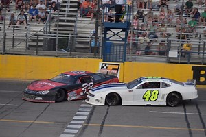 Berlin Raceway driver, 17, wins feature after grandfather suffers heart attack
