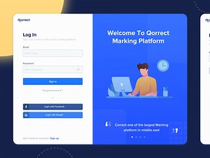 Log in / Two step authentication