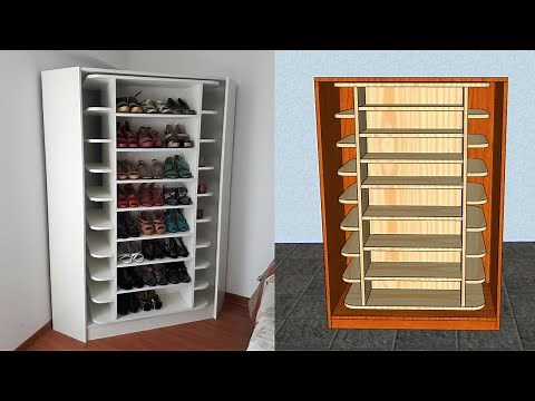 Como Hacer una ZAPATERA GIRATORIA