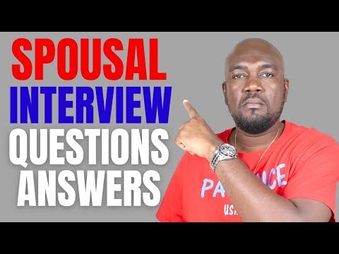 11 Immigrant Visa interview Questions and Answers For Spouse | F2A, CR1, IR1