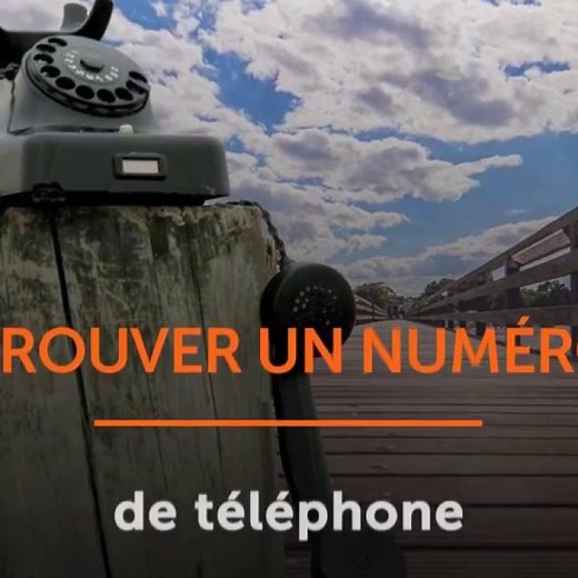 Trouver un numéro de téléphone