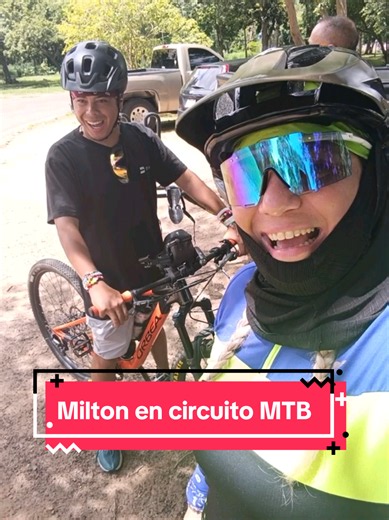 Debut de Milton en circuito MTB Loefling Ciudad Guayana