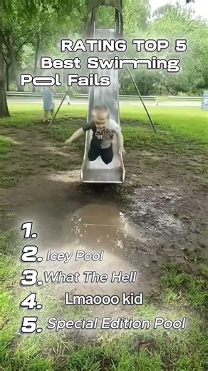 Rating top 5 Funniest Swimming Pool Fails #ranking #rating #funny #swimmingpool #pool #top5 #like