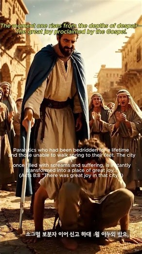 Rising from the depths of despair: the great joy proclaimed by the Gospel.