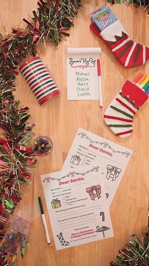 "Dear Santa, all I want for Christmas is Crayola!" 🎅📬 Use our free coloring page to send your wish list straight to the North Pole! #CrayolaChristmas #DearSanta #HolidayMagic 🔗Link in bio: https://bit.ly/41eomw7 | Crayola