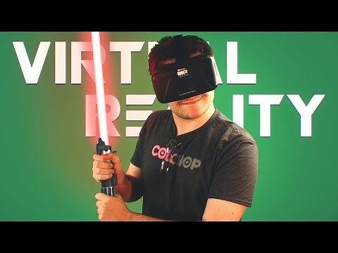 JEDI LIGHTSABER SIMULATOR • Virtual Reality Gameplay