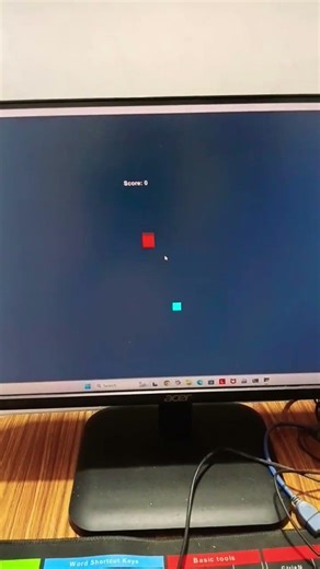 this is the first game made by me in python. Rate this game out of 10 😃😃😃