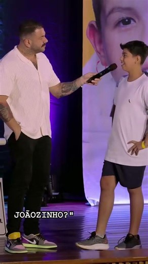 Uma resposta sem filtro mudou o show do Serginho Lacerda 😂