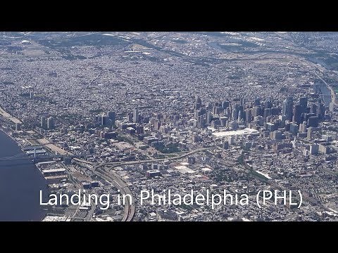Landing in Philadelphia (PHL) - June 2018