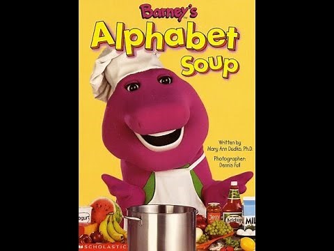 Barney's Alphabet Soup