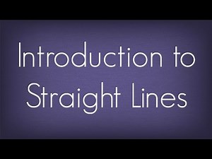 Introduction To Straight Lines l Straight Lines l Maths Geometry