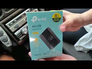 Angas ng TPLink M7350 - 4G 150mbps LTE Mobile Pocket Wifi | Unboxing!