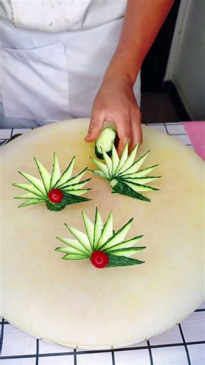 #IWantToBePopular# Douyin Food Recommender #Douyin Food #Cucumber #Plating Techniques