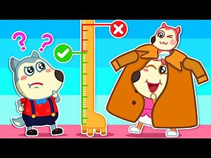 Different but Together 💕 Opposites Song for Children 🎀 Little Lucy Show