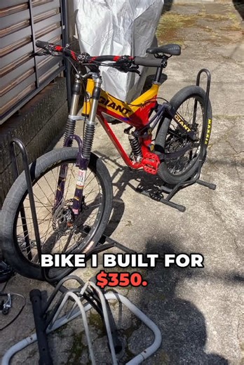 Testing a $350 downhill bike. GIANT ATX DH. #mtb #fullsuspension #downhillmtb #vintagemtb #giantbikes