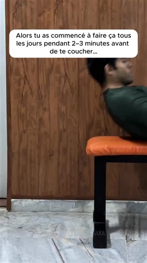 Brigade Antirouille on Instagram: "🧘‍♂️ 2 minutes par jour pour rééquilibrer ton corps et ton mental ! 💬 Commente ROUTINE pour recevoir une routine articulaire gratuite Tu veux mieux dormir, réduire ton stress, et libérer les tensions du haut du corps ? 👉 Alors cet étirement passif ultra simple est une pépite à intégrer à ta routine du soir. 📌 Ce que tu vois dans la vidéo, c’est une extension passive de la colonne cervicale et thoracique. En t’allongeant en arrière sur un support comme un ba