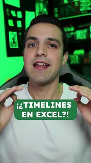 ⌚️ ¿Timeline en Excel? Sencillo, te enseño 📊 Dale claridad a tu reporte con una línea del tiempo ✅ Ideal para equipos, proyectos y tareas #fyp #ParaTi #analytika #excel #dashboard