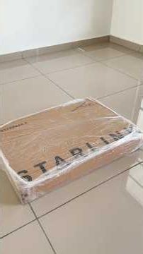 Starlink unboxing #homejourney #starlink #home #unboxing #tech