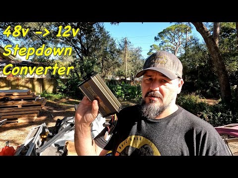 Club Car DS 12v Step Down Converter Installation and OBC Bypass