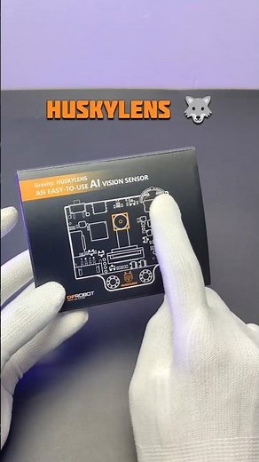 Huskylens ASMR Unboxing - AI vision Sensor #huskulens #sensor #aivision