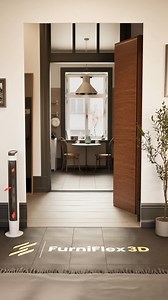 A Hidden Door Inside a Bookshelf #hiddendoor #bookshelf | FurniFlex3D