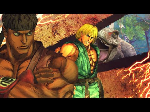 Street Fighter X Tekken Playthrough - Ryu and Ken (Team Just Shapes and Beats!)