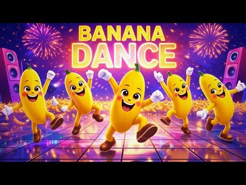 Banana Dance Song for Babies | Funny Fruit Song for Toddlers | Nanu TV - Nursery Rhymes & Kids Songs