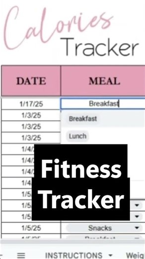 Fitness Tracker Google Sheets, Exercise Planner Spreadsheet Bundle, Workout Tracking, Running Log